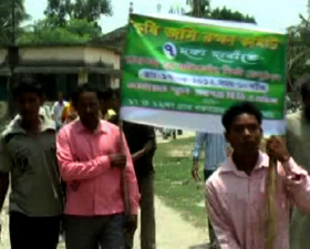 শিলিগুড়ি ও রায়গঞ্জে জমি অধিগ্রহণে বাধা গ্রামবাসীদের